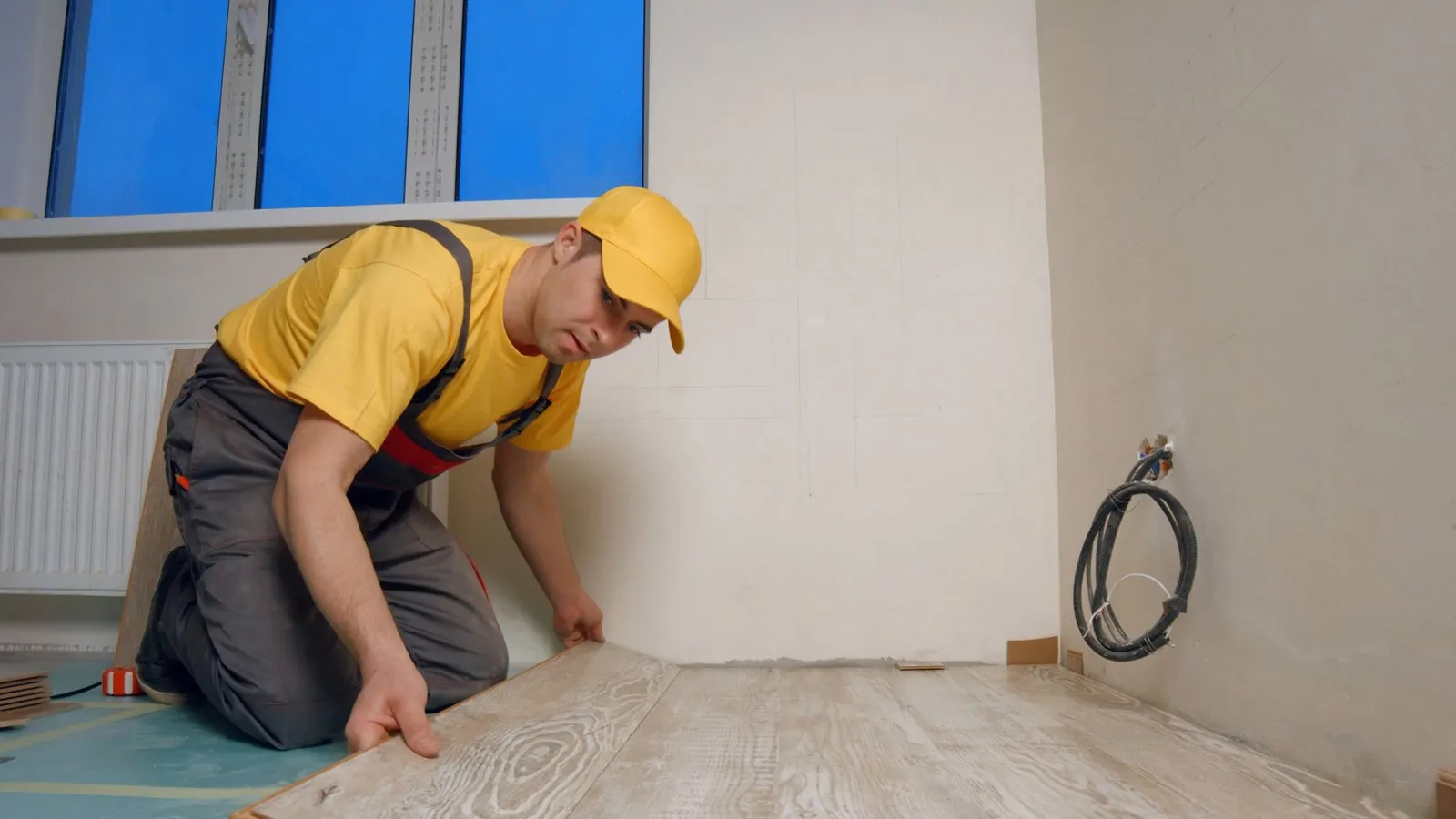 Profesional de TecniManitas trabajando la madera